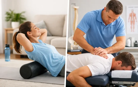 At home vs Professional Chiropractor